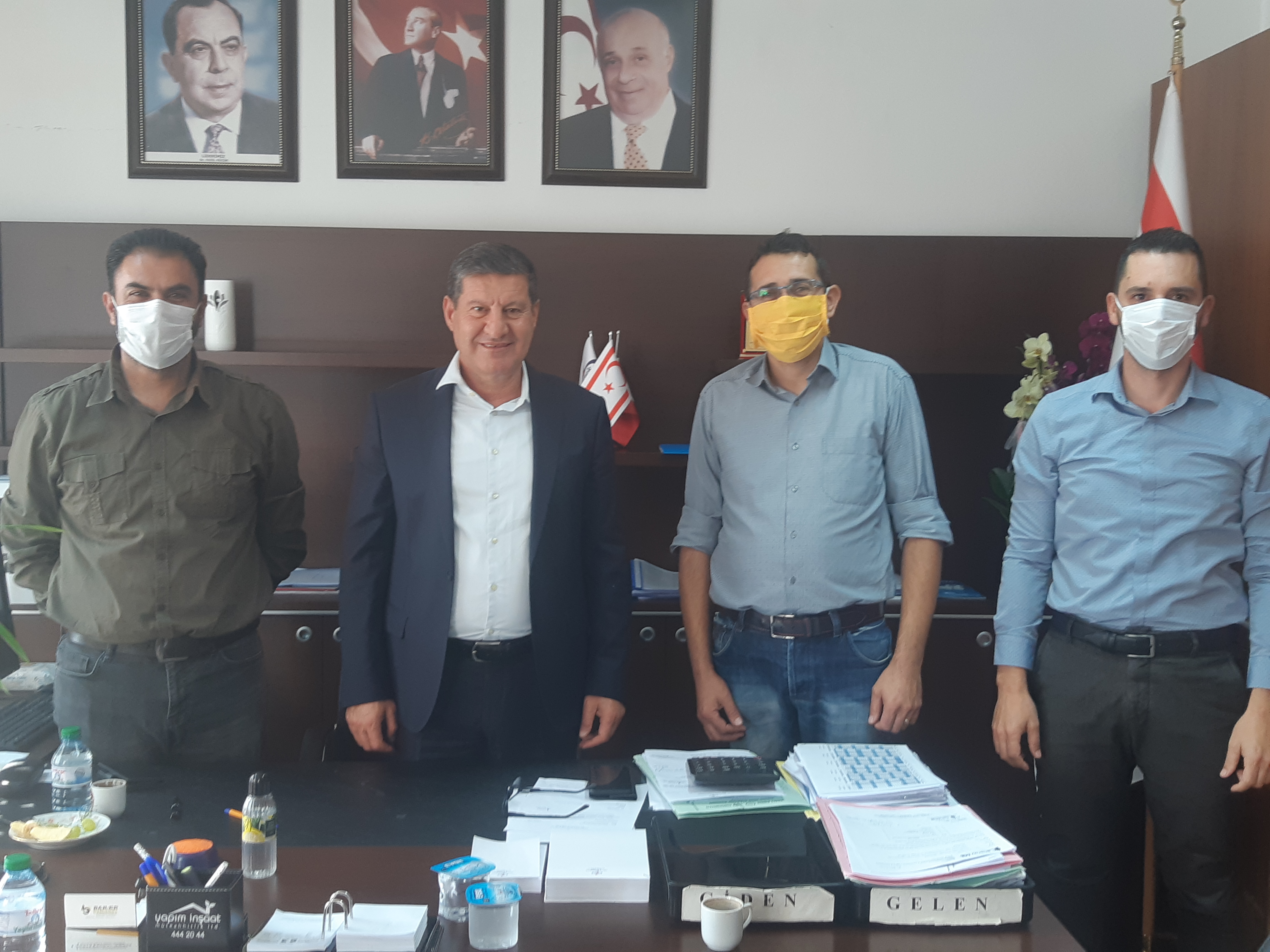 KTEMB heyeti Kıb-Tek Genel Müdürü Gürcan Erdoğan’ı ziyaret etti!