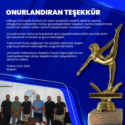 Onurlandıran Teşekkür