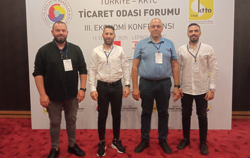 KTEMB Delegation Attends the 3rd Economic Conference of the Turkey–TRNC Chamber of Commerce Forum