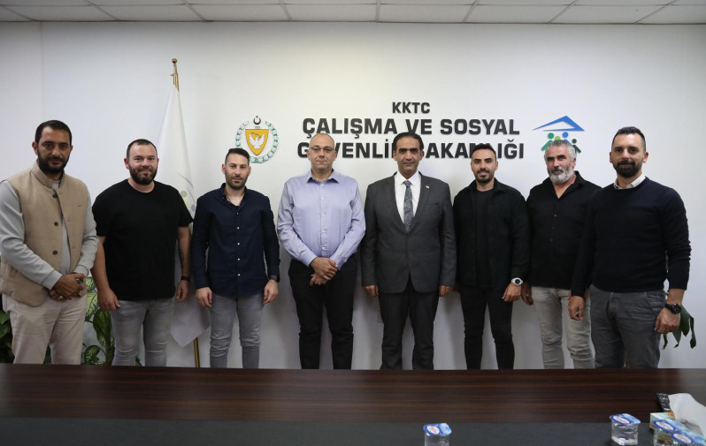 KTEMB Yönetim Kurulu, Çalışma ve Sosyal Güvenlik Bakanı Sadık Gardiyanoğlu’nu ziyaret etti!